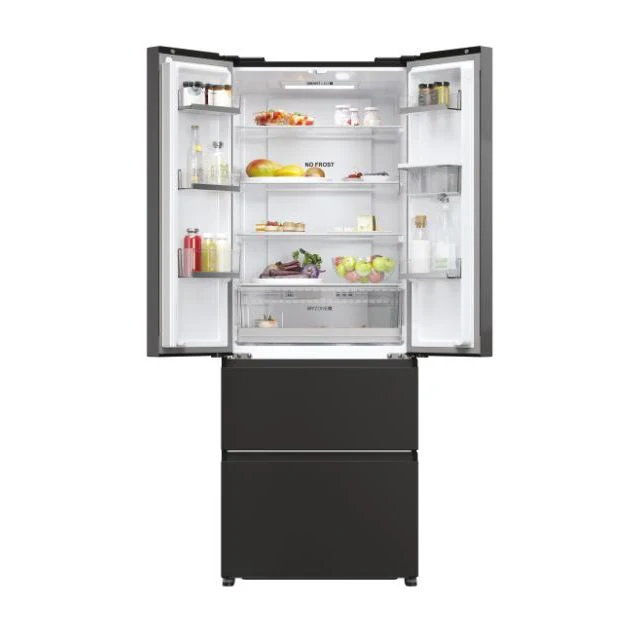 Haier FD 70 Series 5 444L Frost Free Freestanding Fridge Freezer - Slate Black | HFR5719EWPB - Image 3