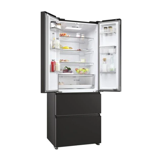 Haier FD 70 Series 5 444L Frost Free Freestanding Fridge Freezer - Slate Black | HFR5719EWPB - Image 5