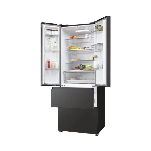 Haier FD 70 Series 5 444L Frost Free Freestanding Fridge Freezer - Slate Black | HFR5719EWPB - Image 6