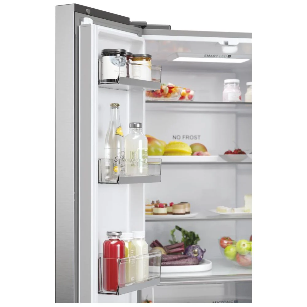 Haier FD 70 Series 5 444L Frost Free Multi Door Freestanding Fridge Freezer - Platinum Inox | HFR5719EWMP - Image 22