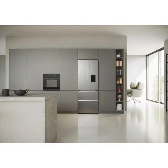 Haier FD 70 Series 5 444L Frost Free Multi Door Freestanding Fridge Freezer - Platinum Inox | HFR5719EWMP - Image 26