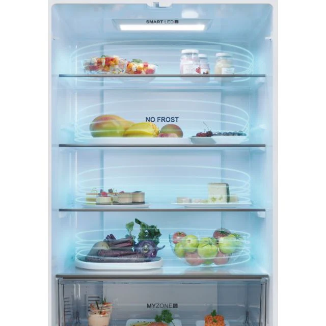 Haier FD 70 Series 5 444L Frost Free Multi Door Freestanding Fridge Freezer - Platinum Inox | HFR5719EWMP - Image 30