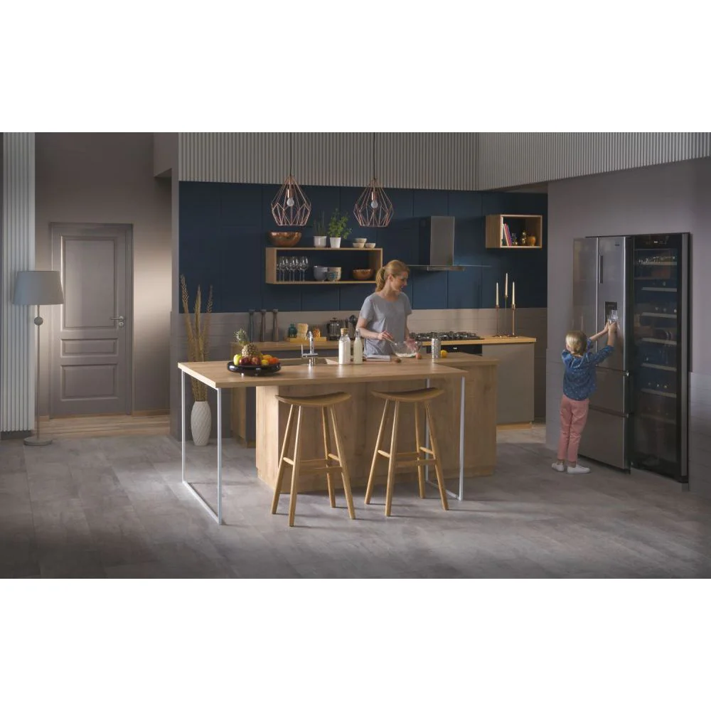 Haier FD 70 Series 5 444L Frost Free Multi Door Freestanding Fridge Freezer - Platinum Inox | HFR5719EWMP - Image 6