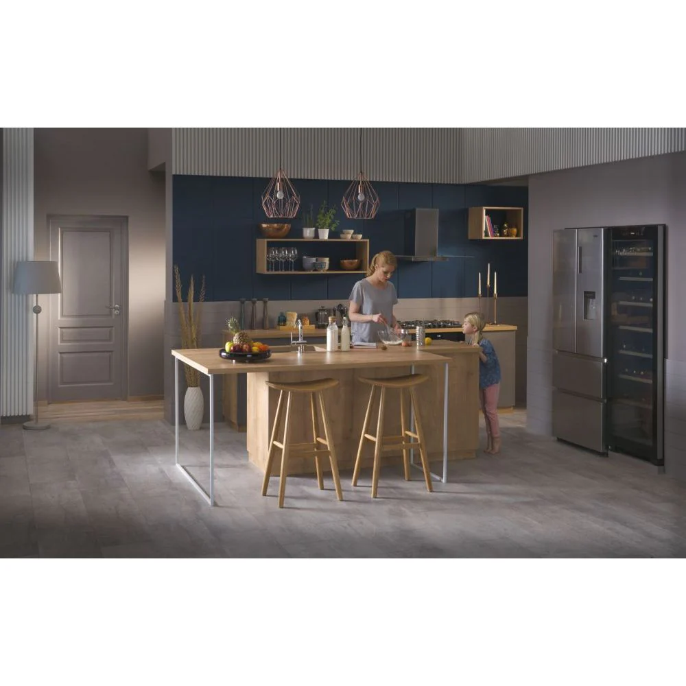 Haier FD 70 Series 5 444L Frost Free Multi Door Freestanding Fridge Freezer - Platinum Inox | HFR5719EWMP - Image 7