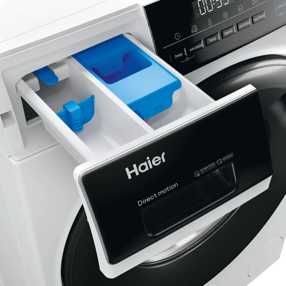 Haier I-Pro Series 3 8KG 1600RPM Freestanding Washing Machine - White | HW80-B16939-UK - Image 7