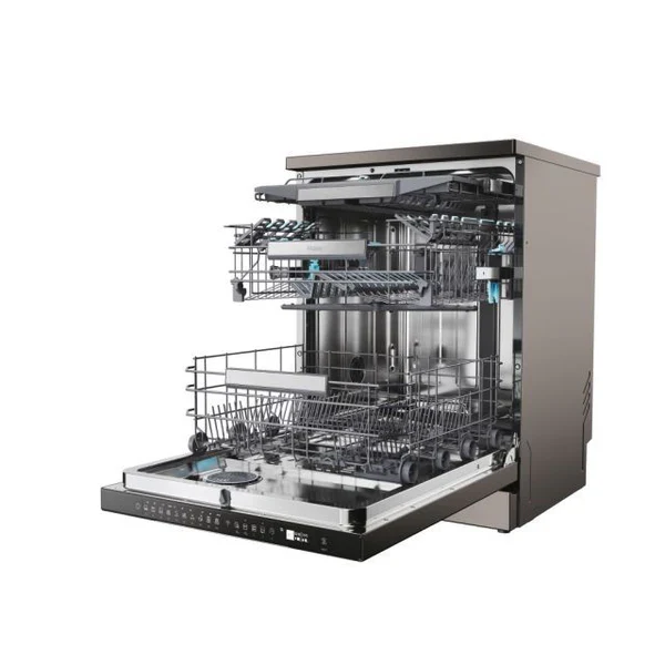 Haier I-Pro Shine Series 7 60CM Freestanding Standard Dishwasher - Anthracite | XF4A4M4PDA-80 - Image 5