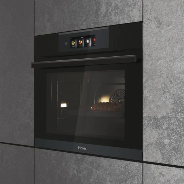 Haier I-Touch Series 6 70L Built-In Conventional Electric Single Oven - Black | HWO60SM6T9BH - Image 3