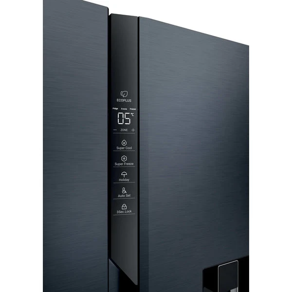 Haier S+ Series 7 573L Frost Free Freestanding American Fridge Freezer - Brushed Black | HSPR79F18EWMBUK - Image 20