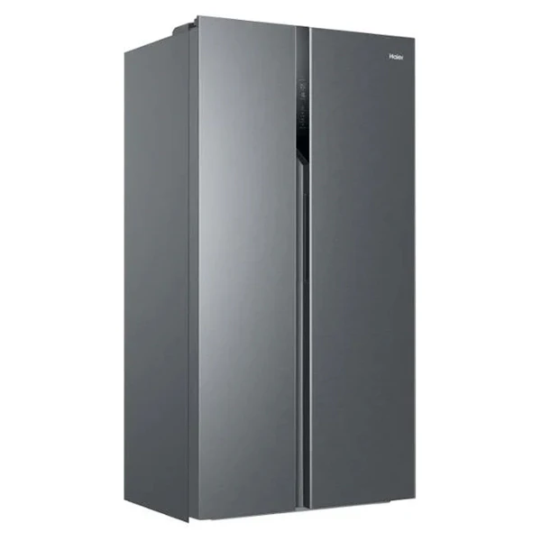 Haier SBS 90 Series 3 528L Frost Free American Fridge Freezer - Gentle Silver | HSR3918ENPG - Image 3