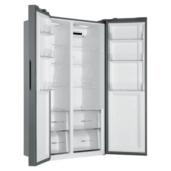 Haier SBS 90 Series 3 528L Frost Free American Fridge Freezer - Gentle Silver | HSR3918ENPG - Image 5