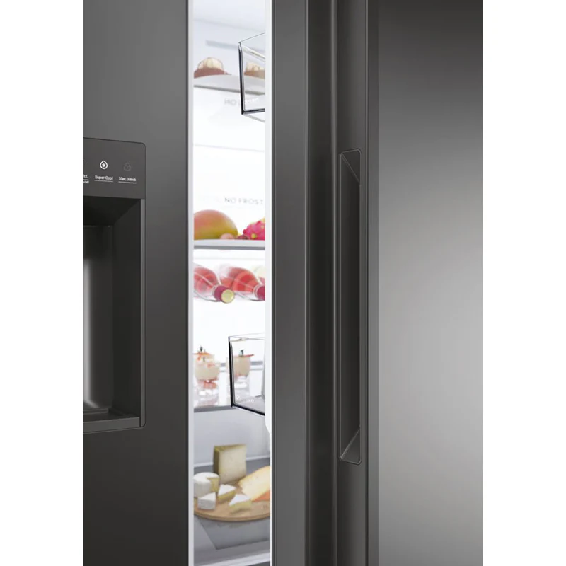 Haier SBS 90 Series 5 601L Frost Free Freestanding American Fridge Freezer - Slate Black | HSW59F18EIPT - Image 10