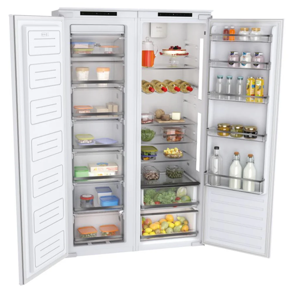 Haier UP 55 Series 6 200L Frost Free Built-In Upright Freezer - White | HAUN518EWK - Image 5