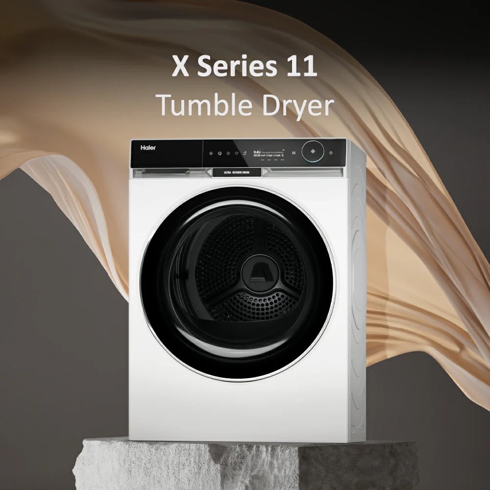 Haier X Series 11 9KG Freestanding Heat Pump Tumble Dryer - White | HD90-A3Q397U1-UK - Image 13
