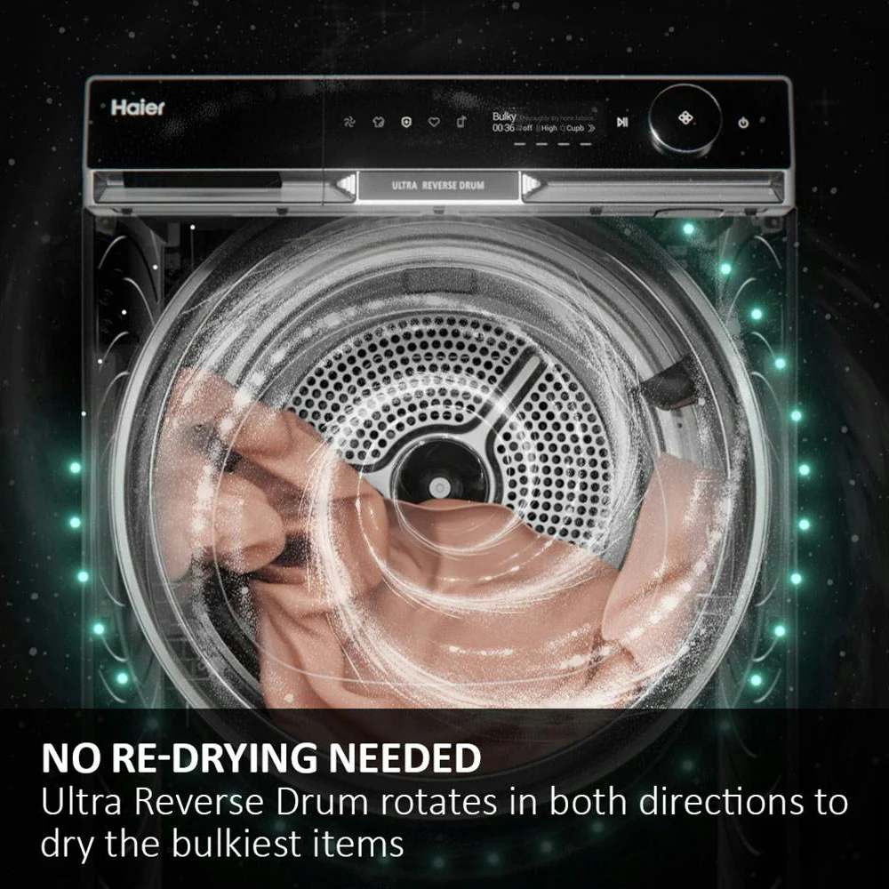 Haier X Series 11KG 1400RPM Freestanding Washing Machine | HW110-BD14397PGUK - Image 5