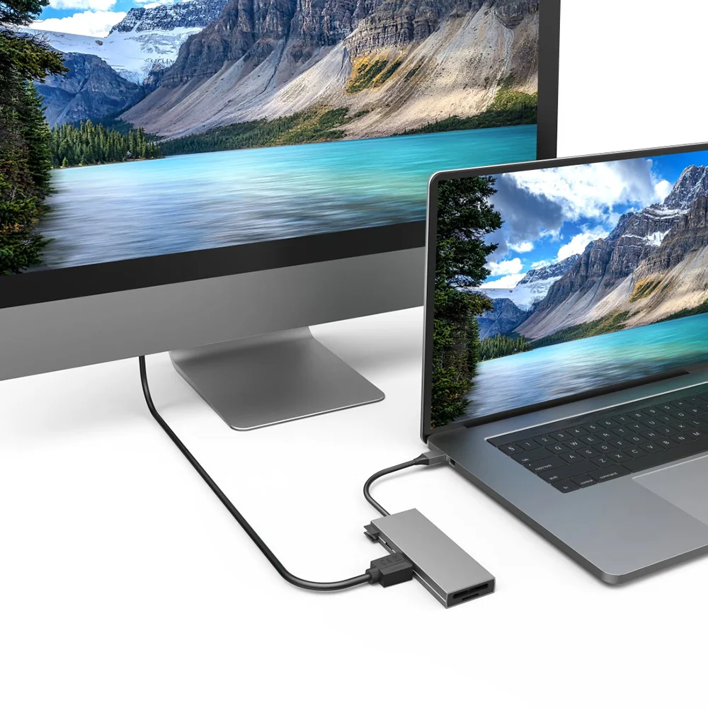 Hama 6 Multiport USB-C Hub - Grey | 436832 - Image 5