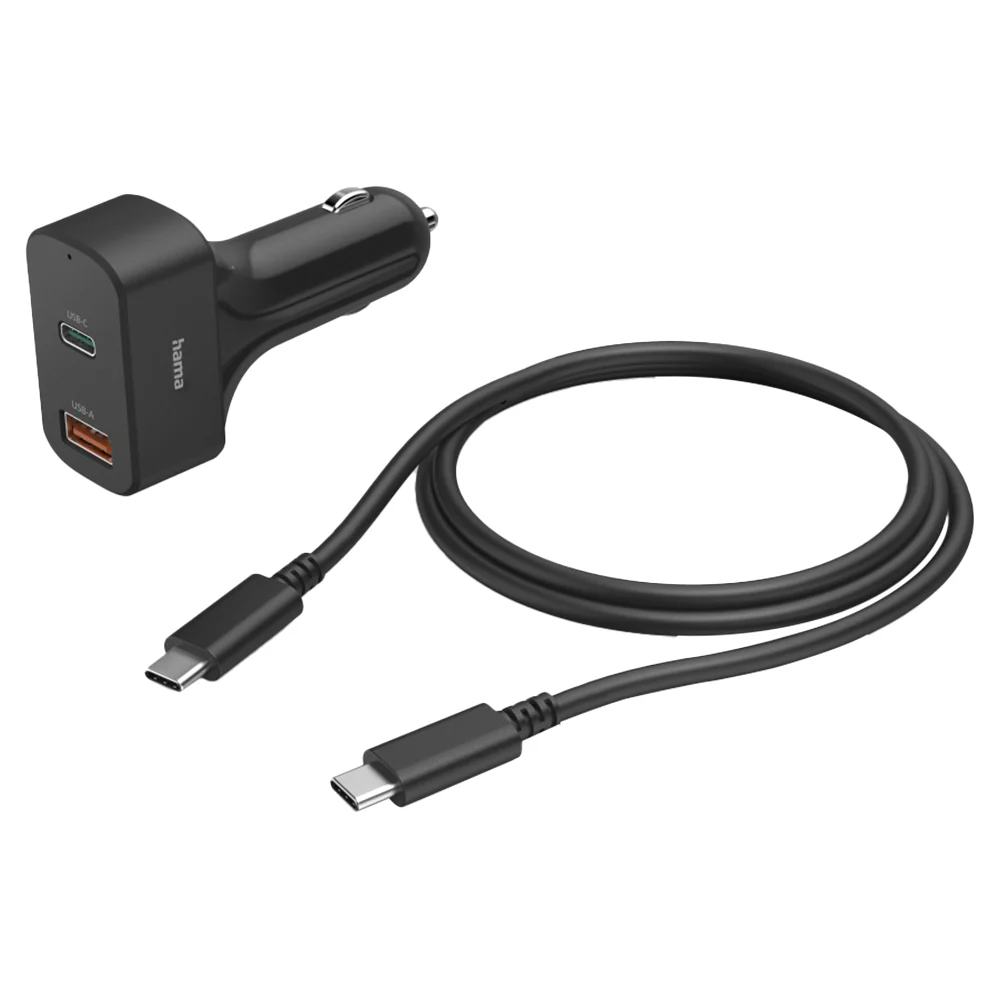 Hama 65W USB Car Charger - Black | 506290 - Image 2