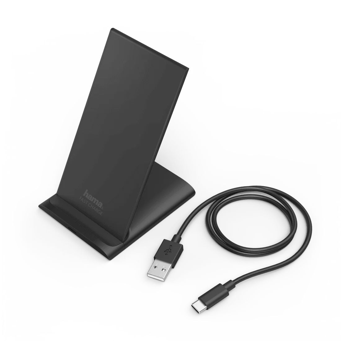 Hama Basic Line QI-FC10S 10W Wireless Fast Charger - Black | 438409