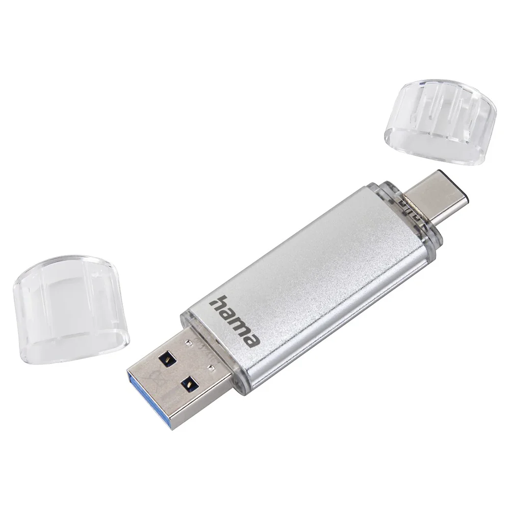 Hama C-Laeta USB-C 256GB USB Stick - Silver | 426260 - Image 2
