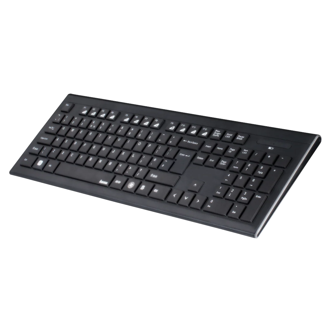 Hama Cortino Qwerty UK Wireless Keyboard & Mouse Set - Black | 398819 - Image 4