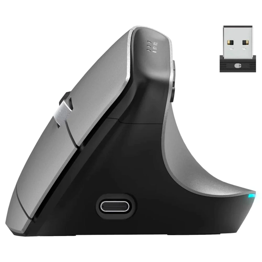Hama EMW-700 Ergonomic Vertical Wireless Mouse - Grey | 499073 - Image 12