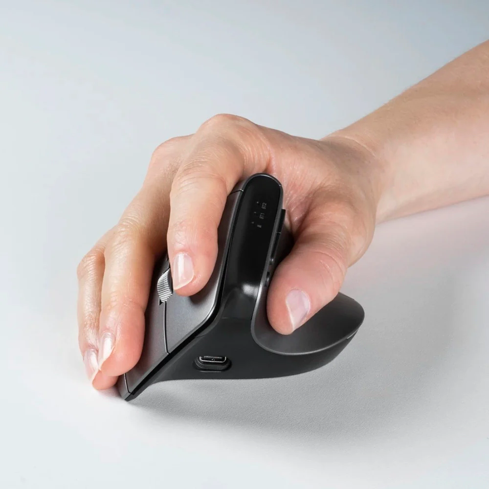 Hama EMW-700 Ergonomic Vertical Wireless Mouse - Grey | 499073 - Image 15