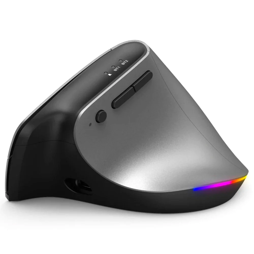Hama EMW-700 Ergonomic Vertical Wireless Mouse - Grey | 499073 - Image 3