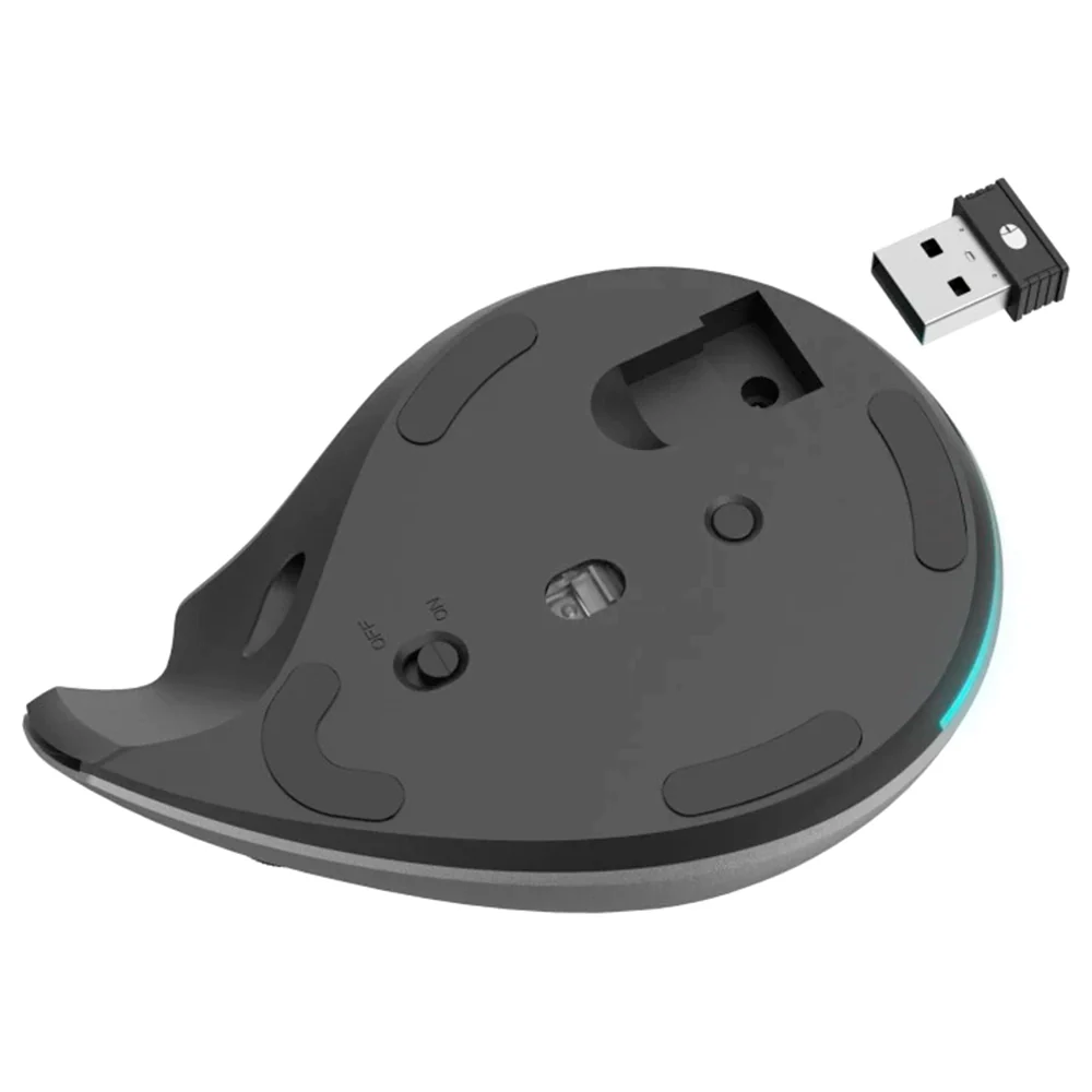 Hama EMW-700 Ergonomic Vertical Wireless Mouse - Grey | 499073 - Image 7