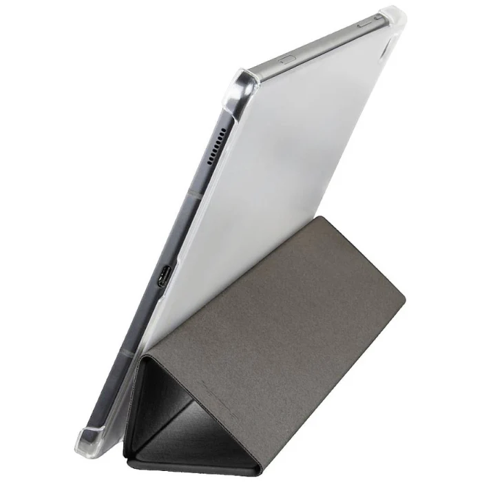 Hama Fold Clear BookCase for 10.4" Samsung Galaxy Tab S6 Lite - Black & Transparent | 496546 - Image 2