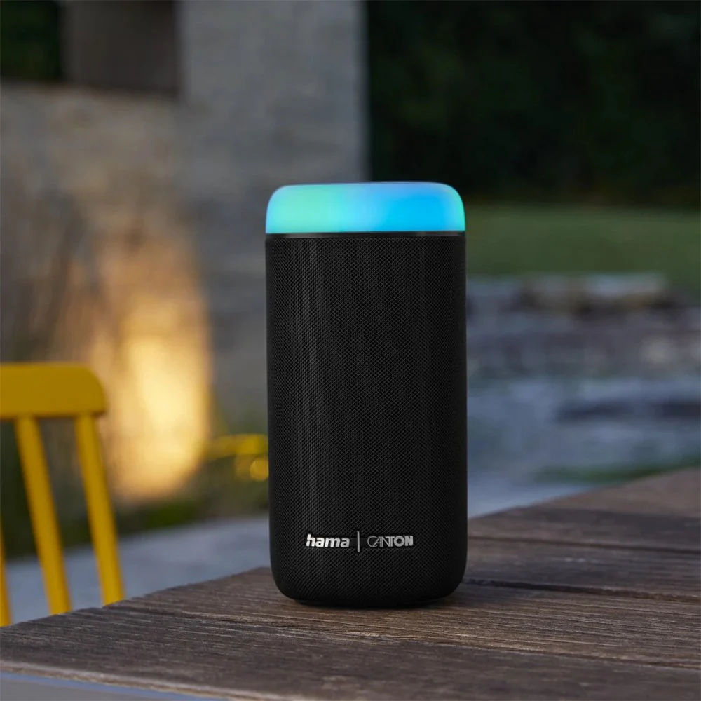 Hama Glow Pro Bluetooth Speaker - Black | 511485 - Image 10