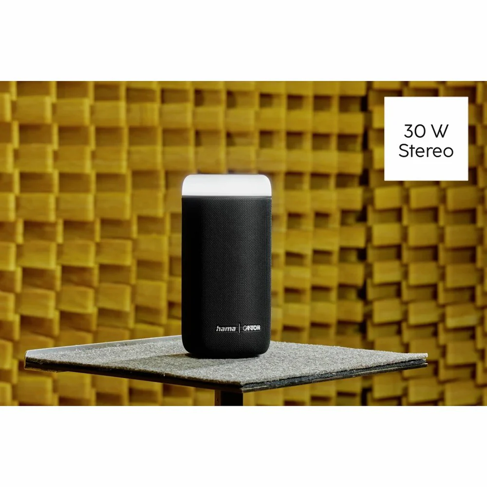 Hama Glow Pro Bluetooth Speaker - Black | 511485 - Image 7