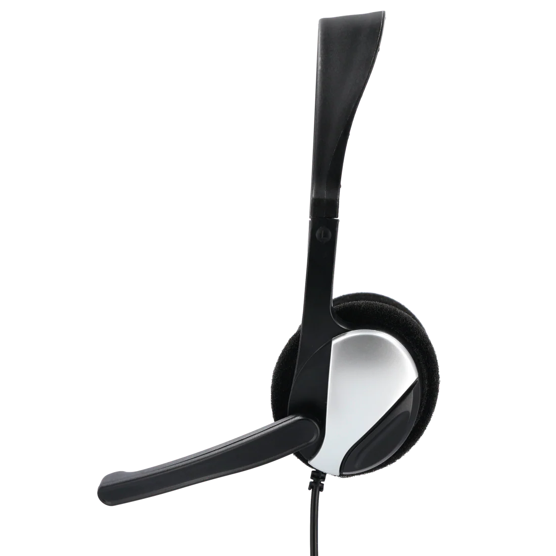 Hama HS-P100 Over-Ear PC Office Wired Headset - Black | 303554 - Image 4