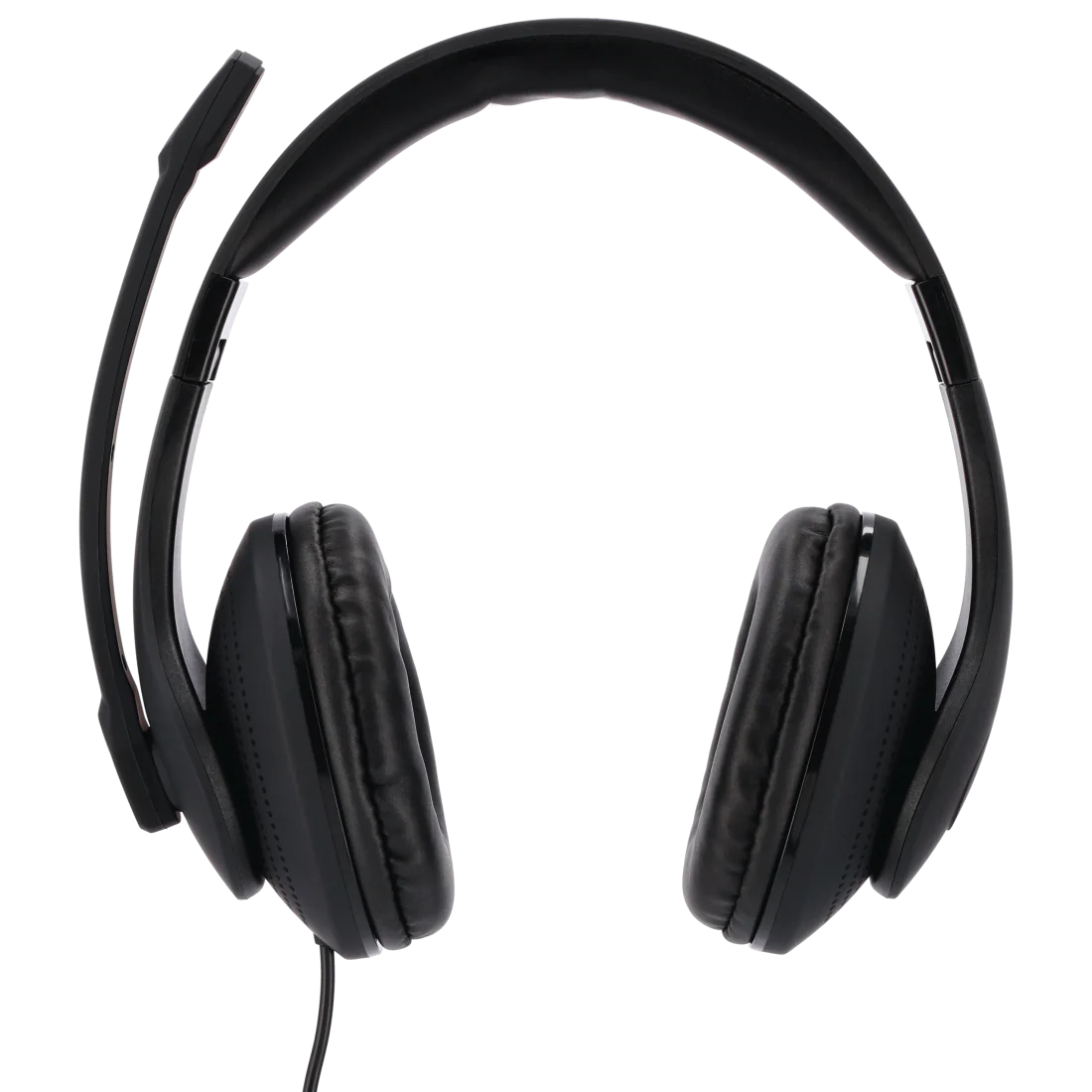 Hama HS-USB300 Over-Ear PC Office Stereo Headset - Black | 419682 - Image 2