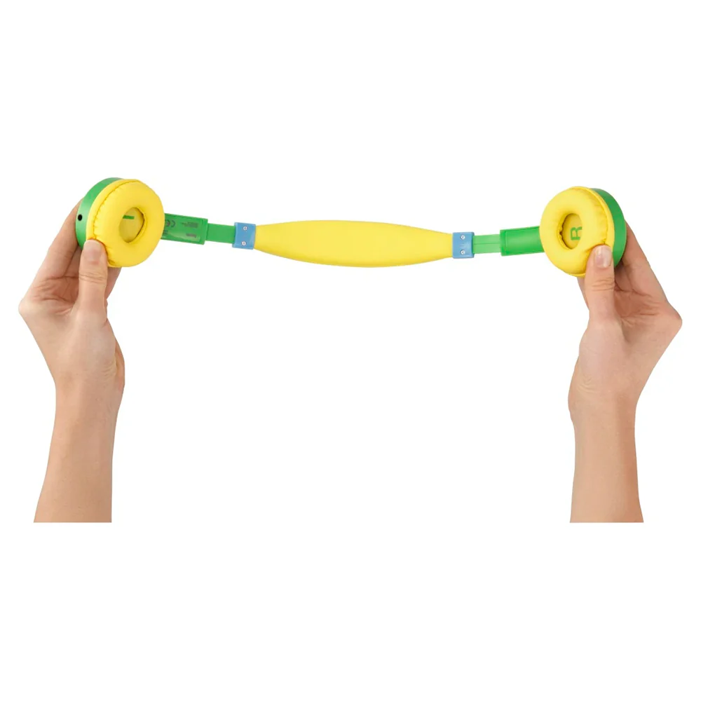 Hama Kids Guard Over-Ear Children's Wired Headphone - Green & Yellow | 468321 - Image 5