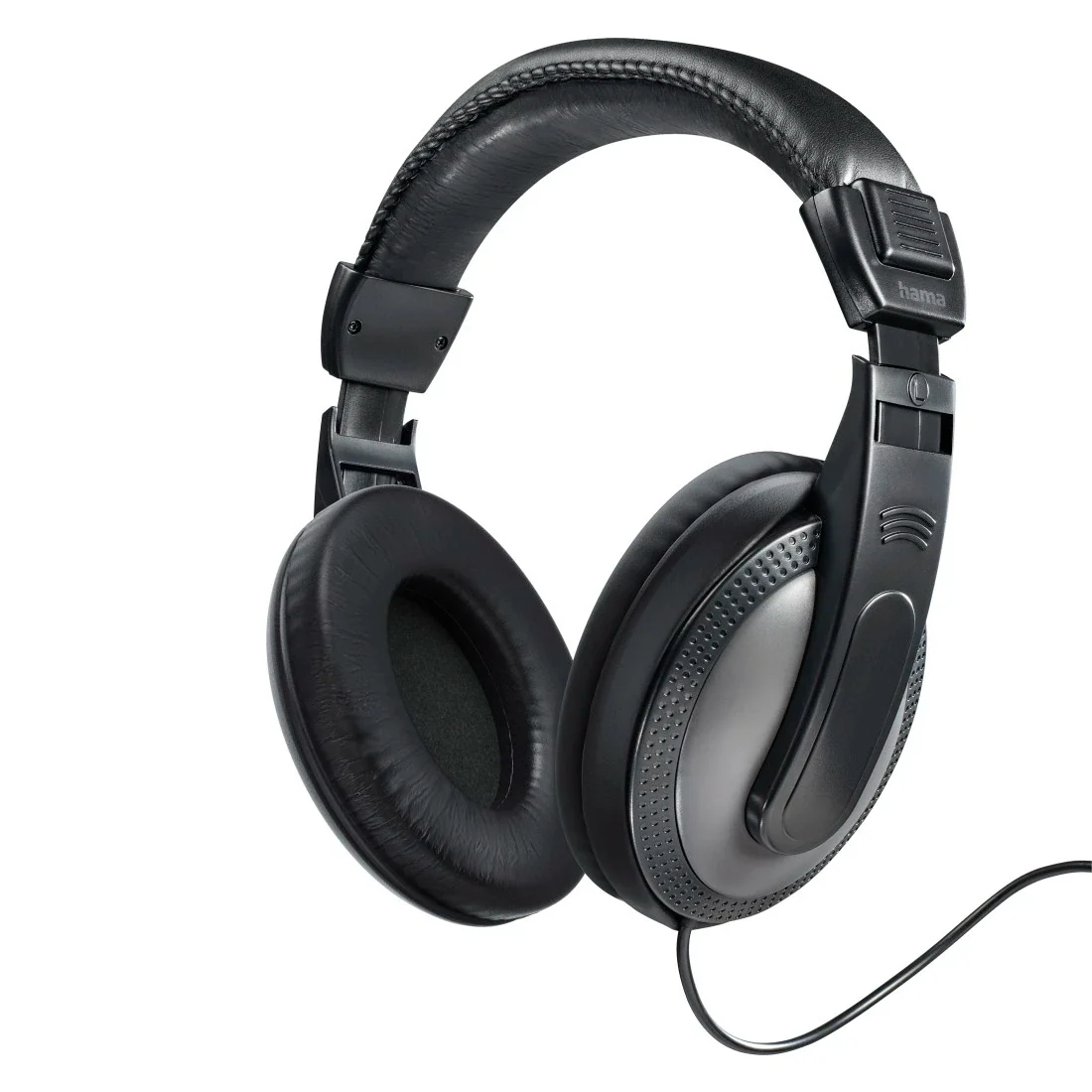 Hama Shell Over-Ear Wired TV Headphone - Black | 483669