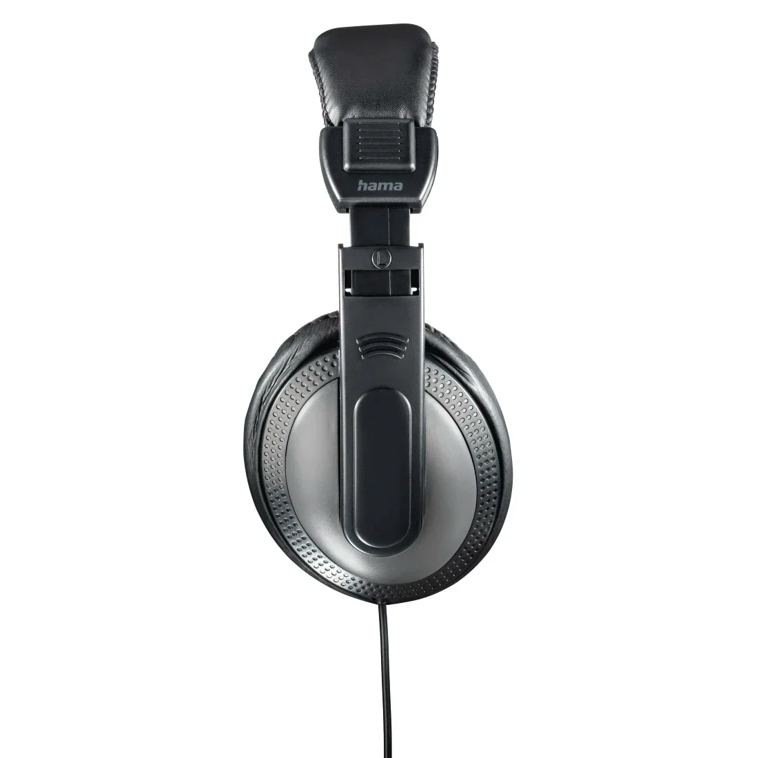 Hama Shell Over-Ear Wired TV Headphone - Black | 483669 - Image 2