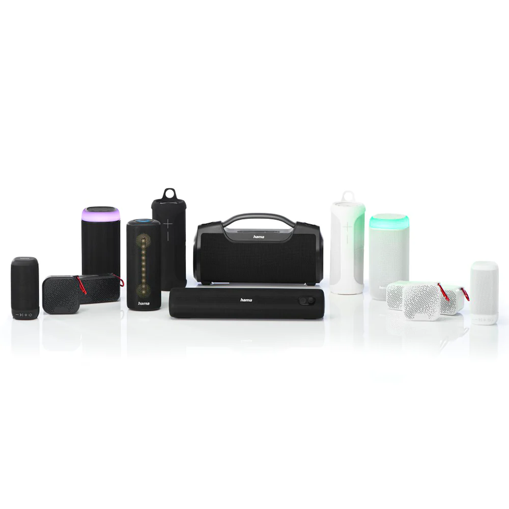 Hama SoundBarrel Bluetooth Speaker - Black | 455215 - Image 5