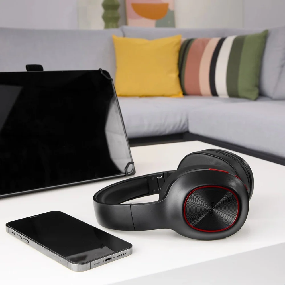 Hama Spirit Calypso II Over-Ear Wireless Bluetooth headphone - Red & Black | 511249 - Image 13
