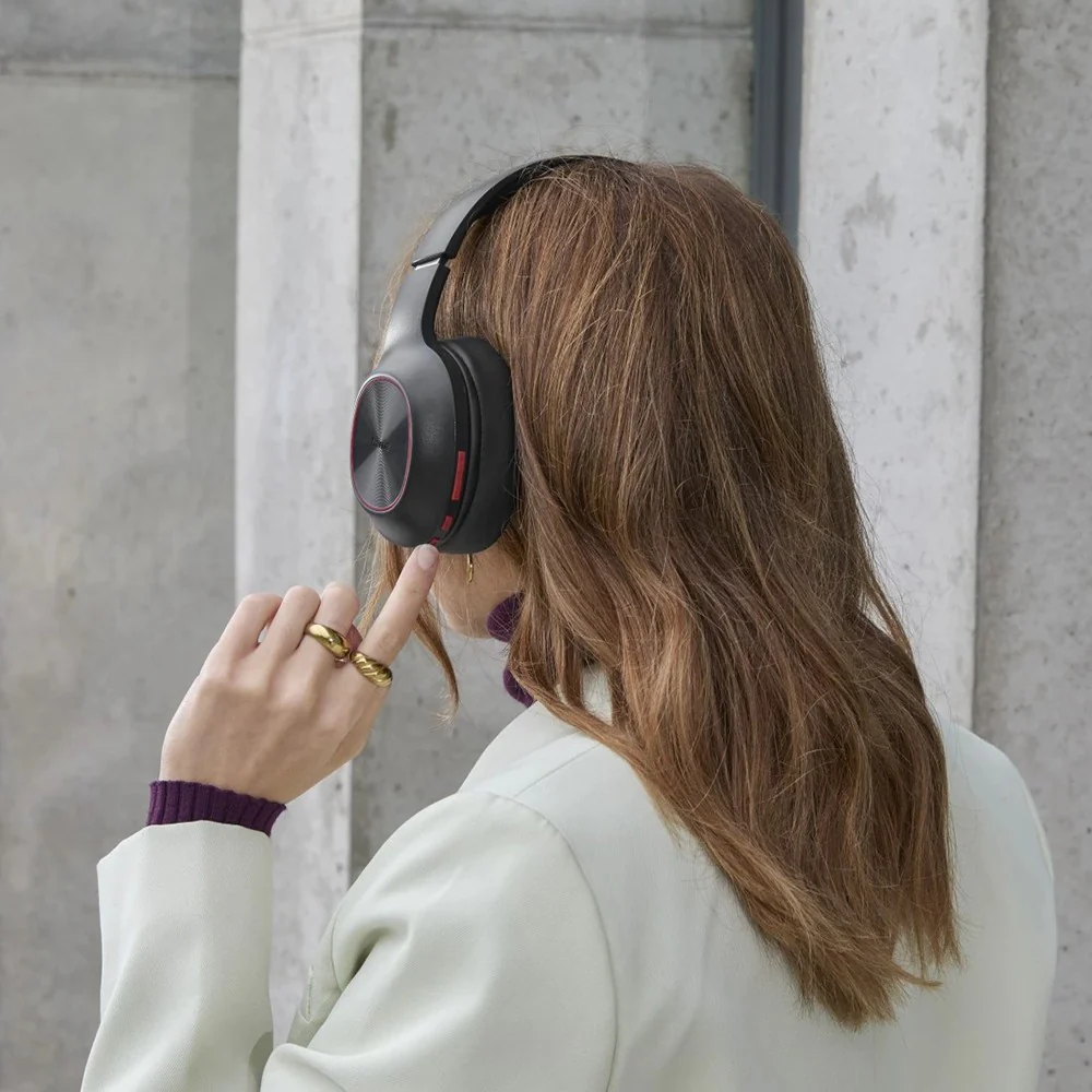 Hama Spirit Calypso II Over-Ear Wireless Bluetooth headphone - Red & Black | 511249 - Image 16