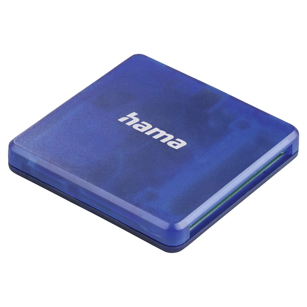 Hama USB 2.0 Multi Card Reader - Blue | 342959