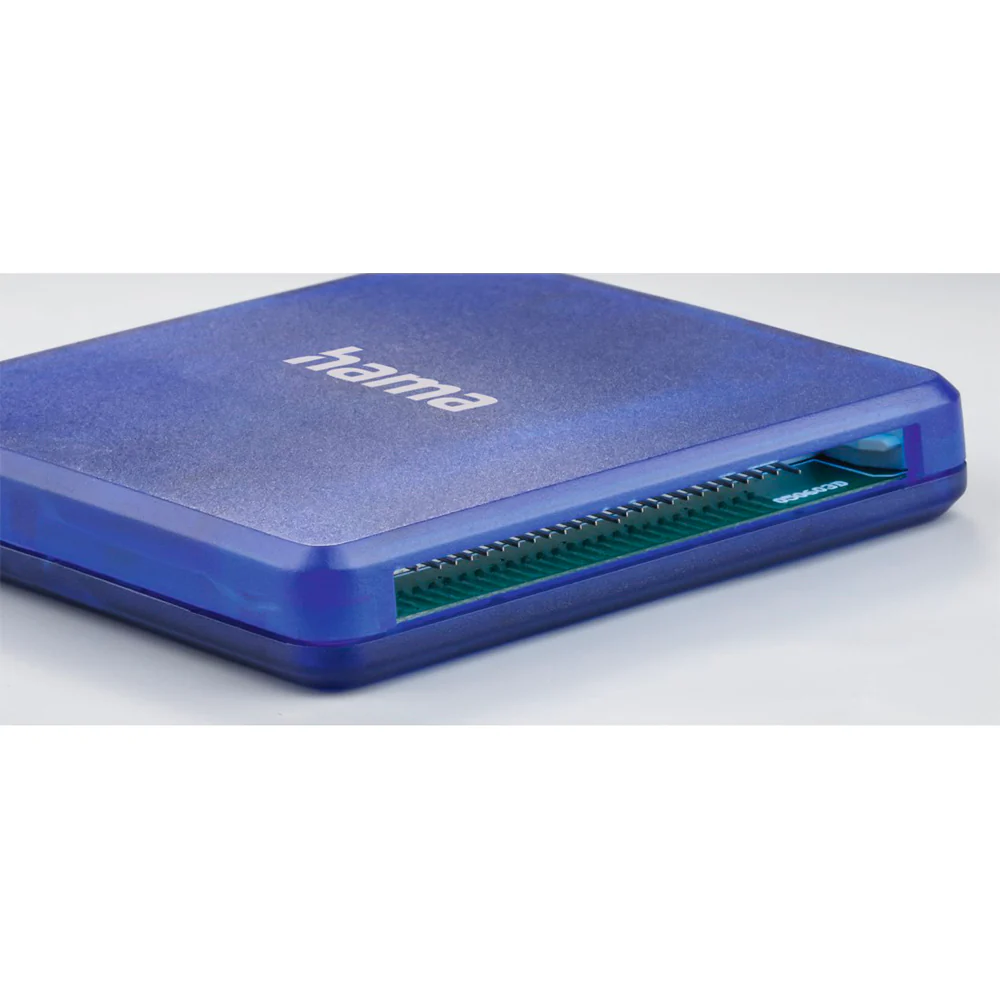 Hama USB 2.0 Multi Card Reader - Blue | 342959 - Image 2