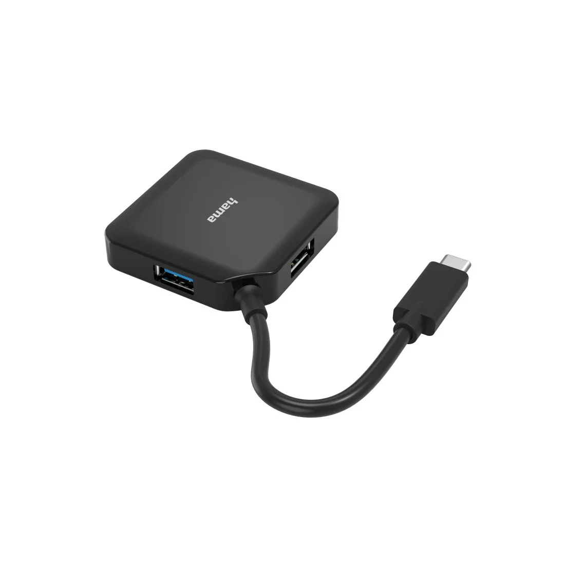 Hama USB 3.2 Gen 1 4 Ports USB-C Hub - Black | 436849 - Image 2