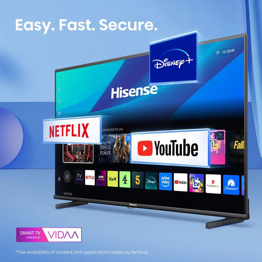 Hisense A5Q 40" FHD Smart TV - Black | 40A59Q - Image 9