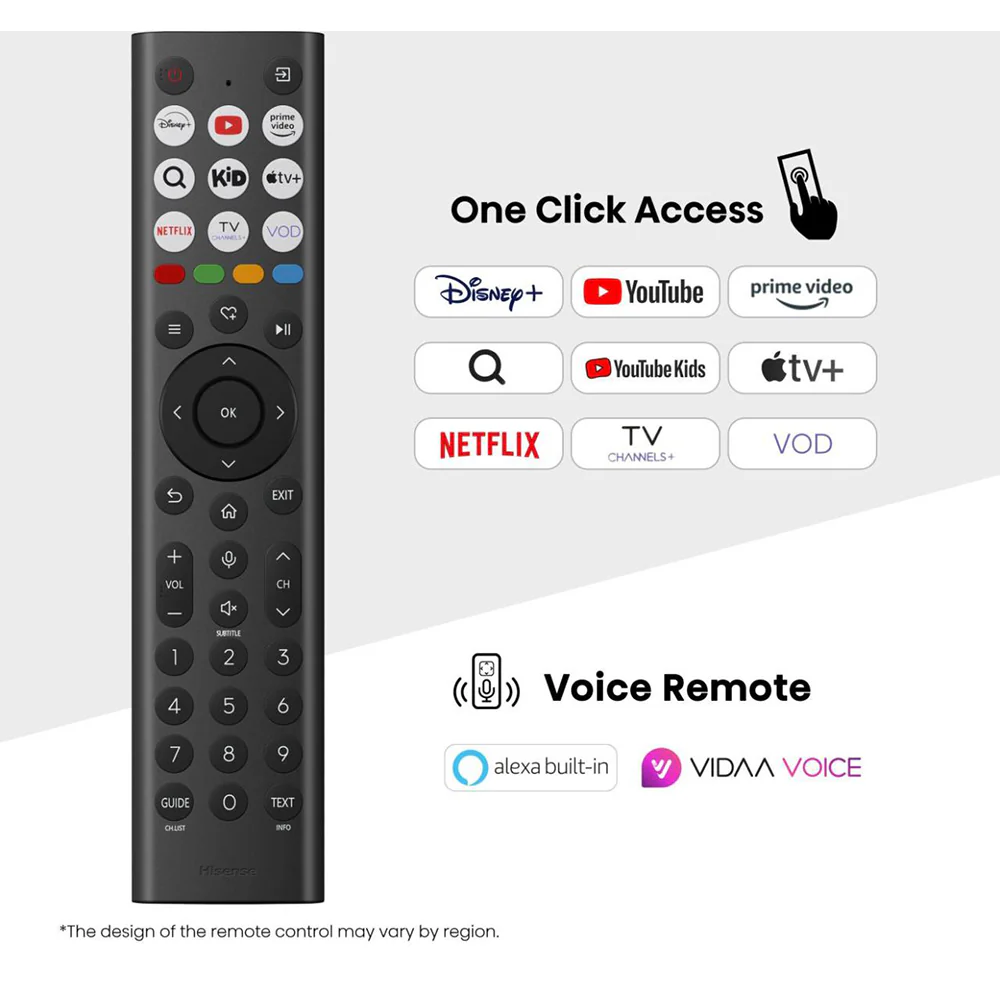 Hisense E7Q 55" 4K Smart TV - Black | 55E71Q - Image 12