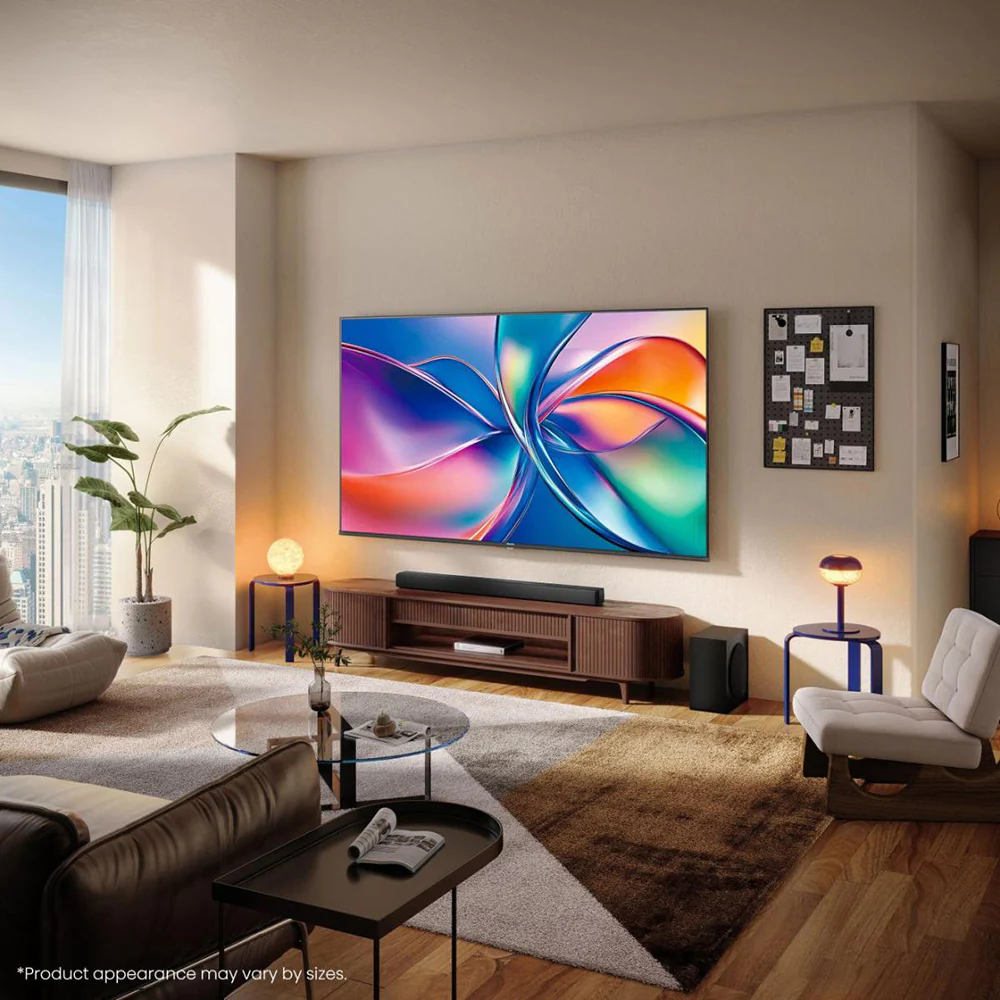 Hisense E7Q 55" 4K Smart TV - Black | 55E71Q - Image 3