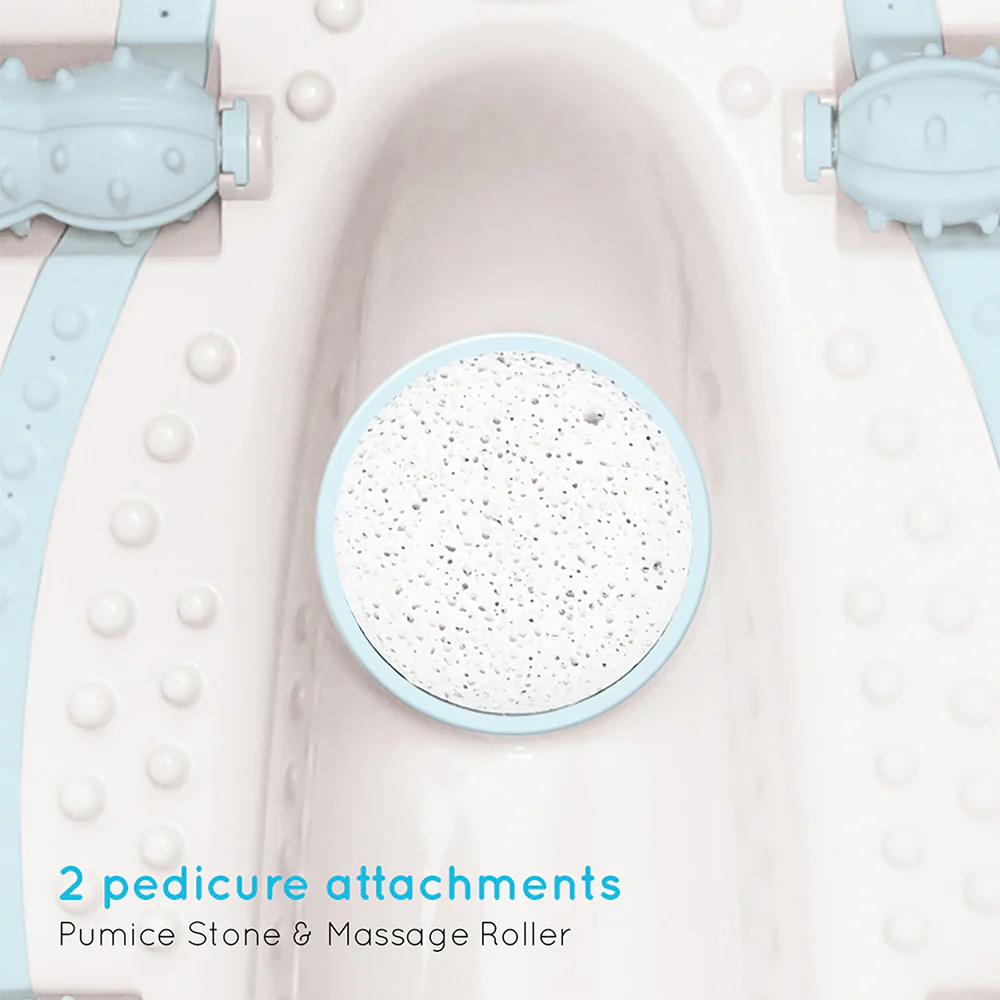 Homedics Luxury Foot Spa - White & Blue | FS-100 - Image 5