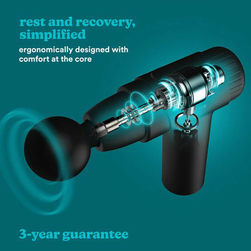Homedics NOVO Mini Massage Gun - Black | PGM-45BK - Image 3