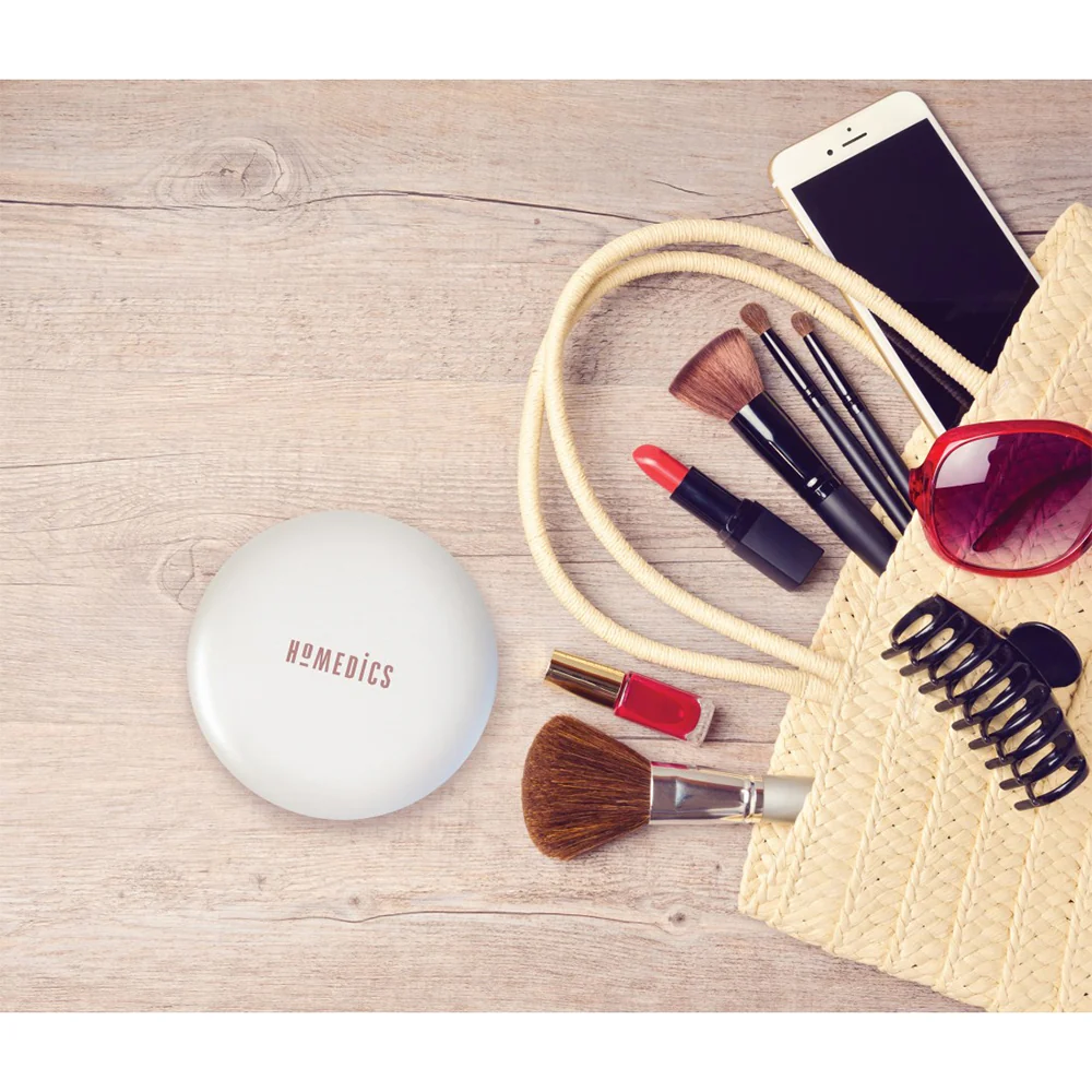 Homedics Pretty & Powerful 3000mAh Power Bank - Pearl | MIR-150CG-EU - Image 5