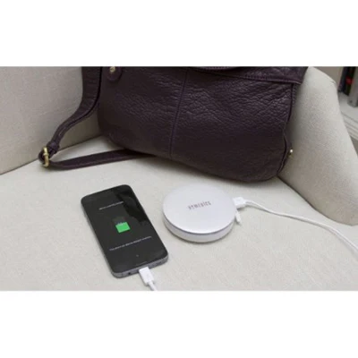 Homedics Pretty & Powerful 3000mAh Power Bank - Pearl | MIR-150CG-EU - Image 9