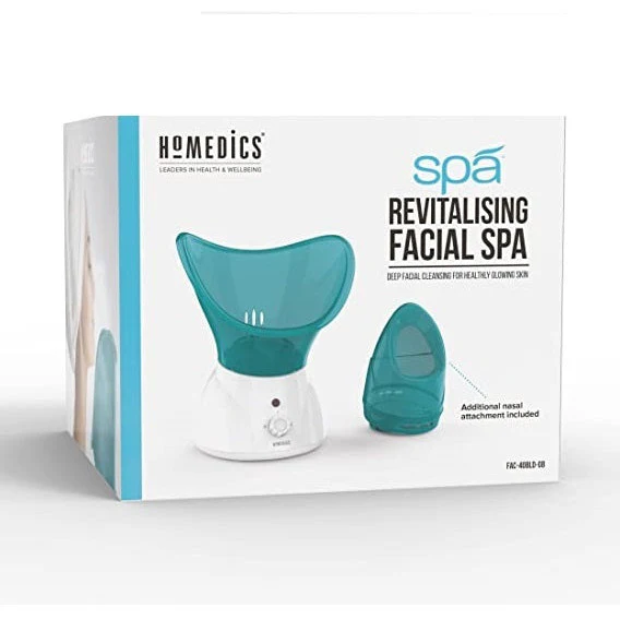 Homedics Revitalising Facial Spa Steamer - Blue | FAC-40-EU - Image 4