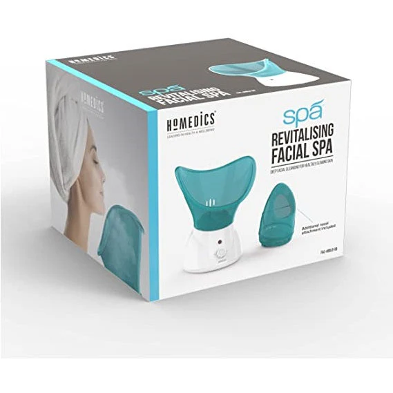 Homedics Revitalising Facial Spa Steamer - Blue | FAC-40-EU - Image 6